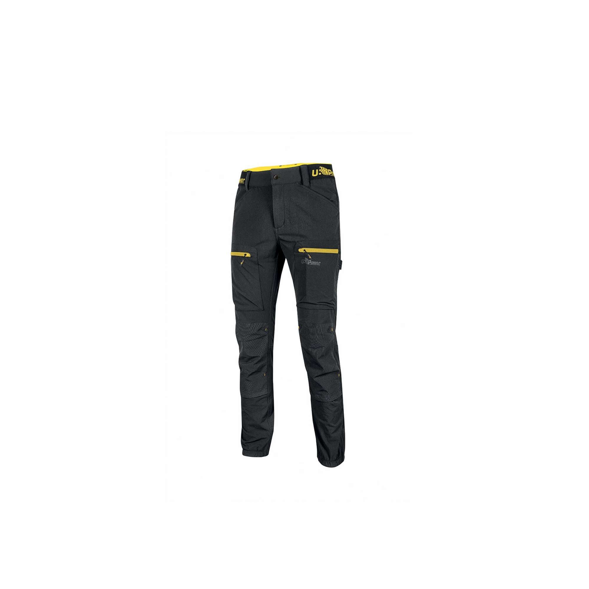 BLACK CARBON U-POWER FU267BC stretch work trousers