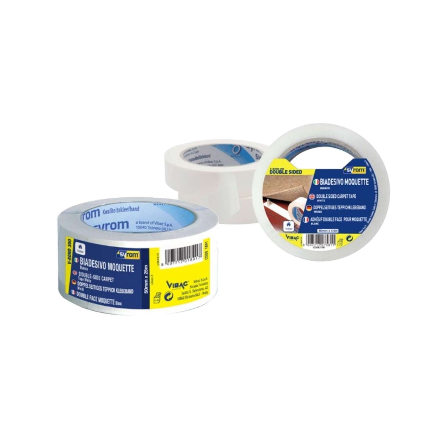 Double sided tape V-Bond white - Syrom