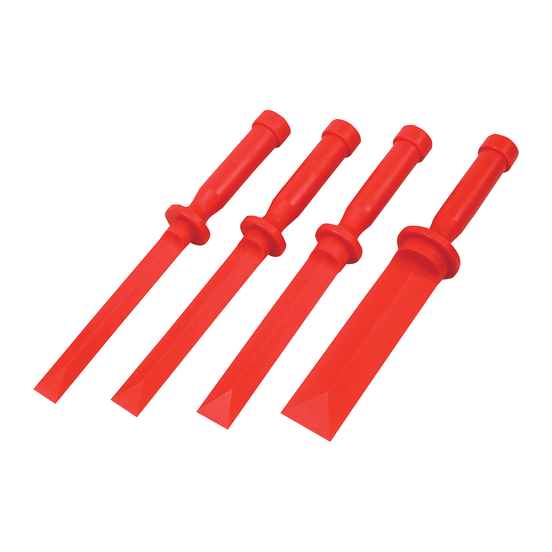 Set of 4 plastic multi-purpose scrapers - Usag 426 C/S4 - U04260007