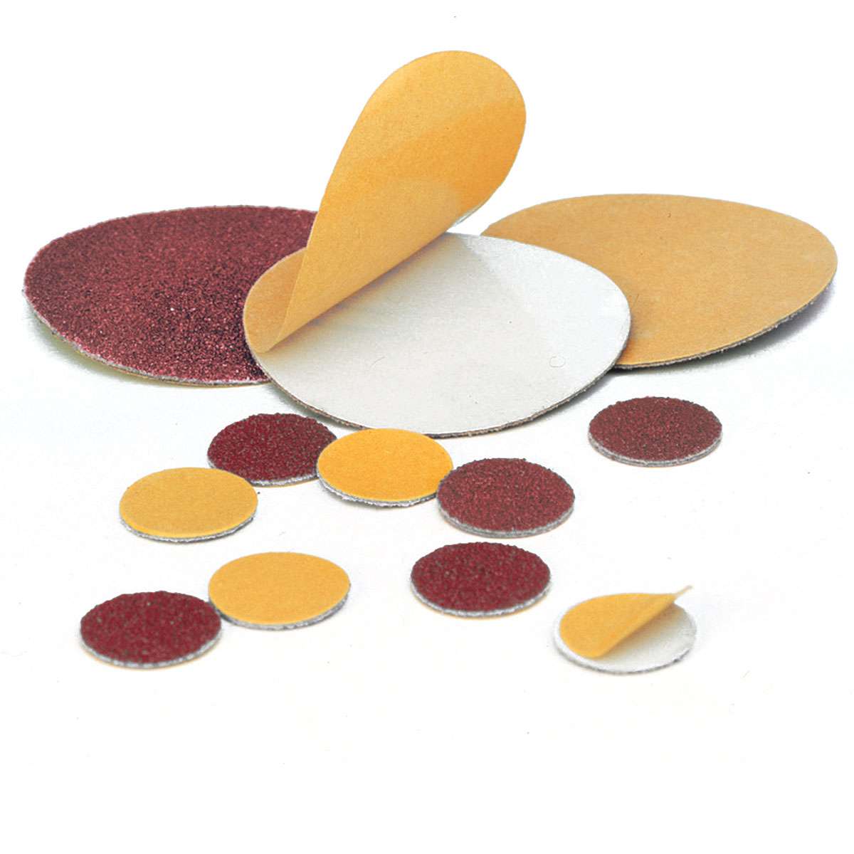 DSA - Corundum Adhesive Discs - D.30mm gr.(60-220) Rosver 50 pz