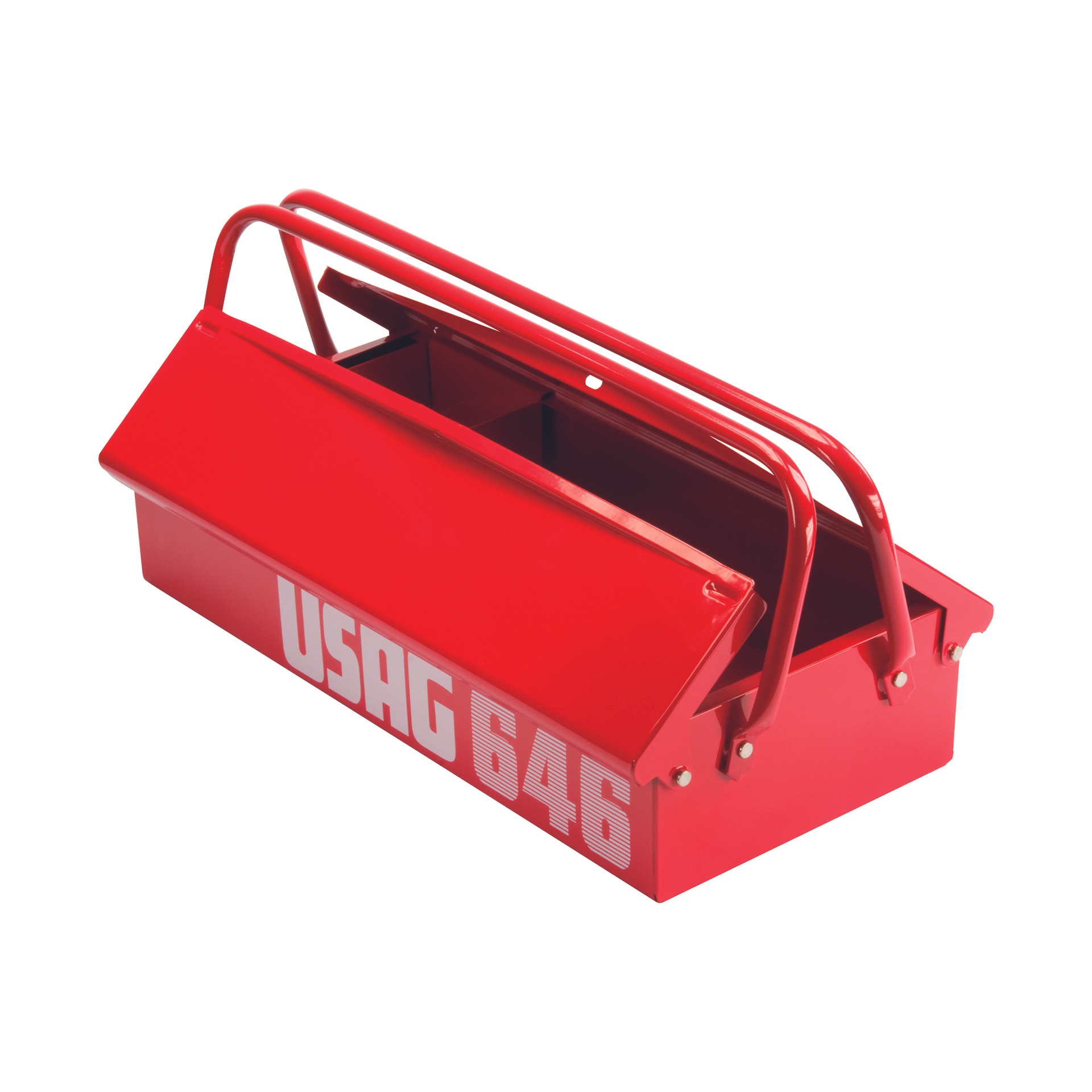 Simple Tool Box (Empty) 447x207x102 mm - Usag 646/2 V - U06460001