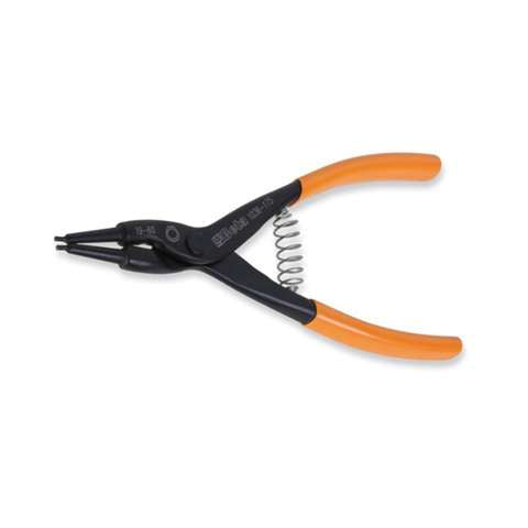 External circlip pliers, straight pattern PVC-coated handles - 1036 Beta