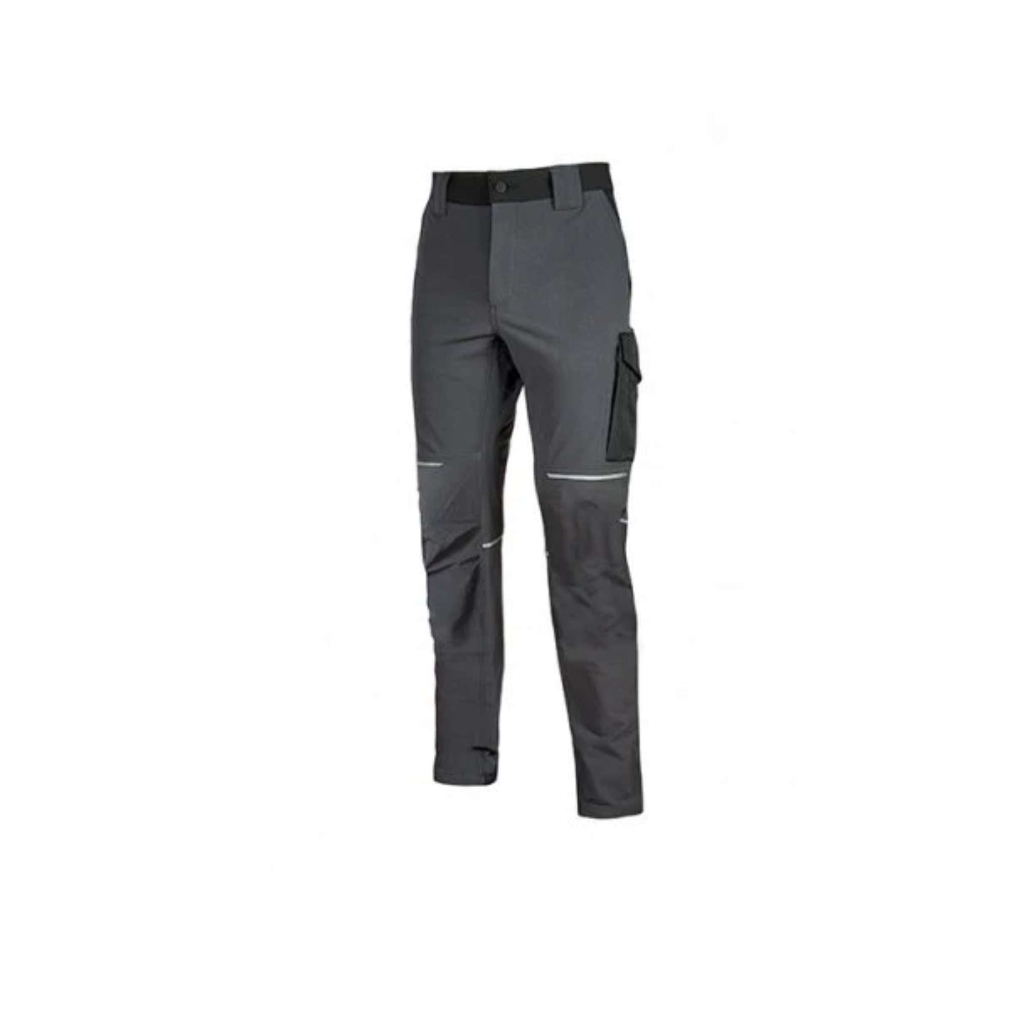 U-4 ASPHAL GRAY U-POWER FU189AG fabric trousers