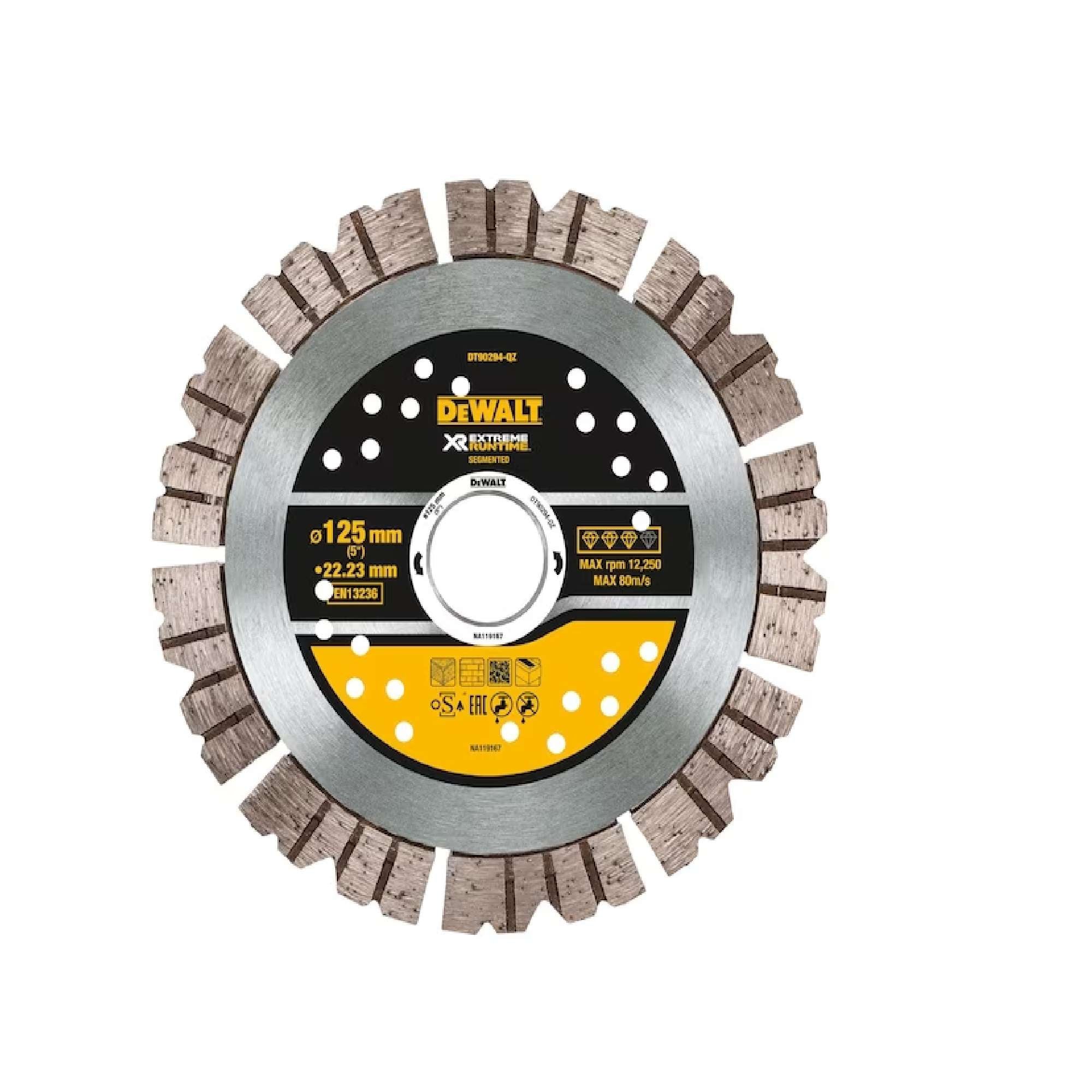 Extreme Runtime 125x22mm Diamond Wheel - Dewalt DT90294-QZ