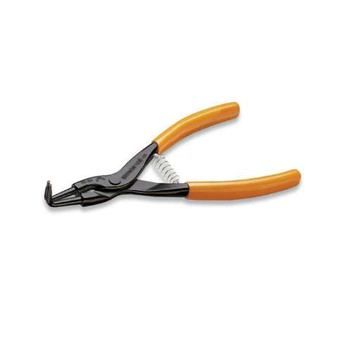 External circlip pliers, bent pattern, 90 PVC-coated handles - 1038 Beta