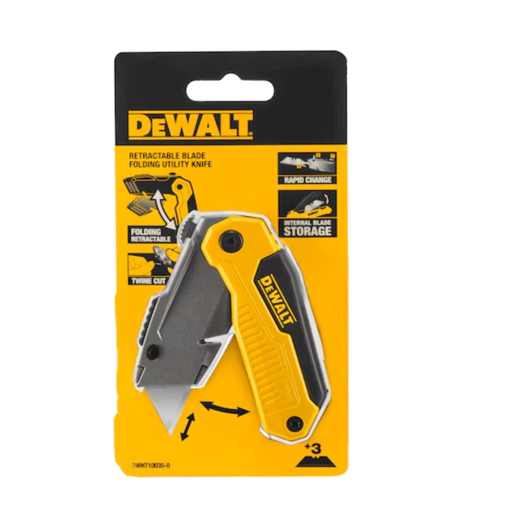 90mm fixed blade multirole knife - Dewalt DWHT110354