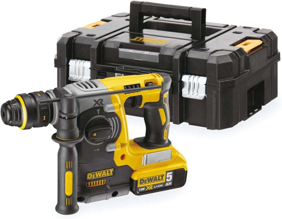 SDS-Plus XR Lithium 18V 5.0Ah BRUSHLESS Hammer - Dewalt DCH273P2T-QW