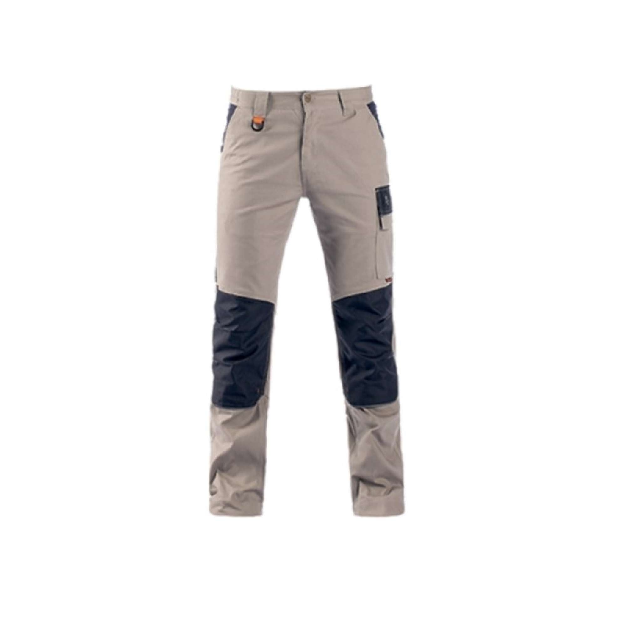 Tenere Pro long stretch beige/blue work pants - Kapriol