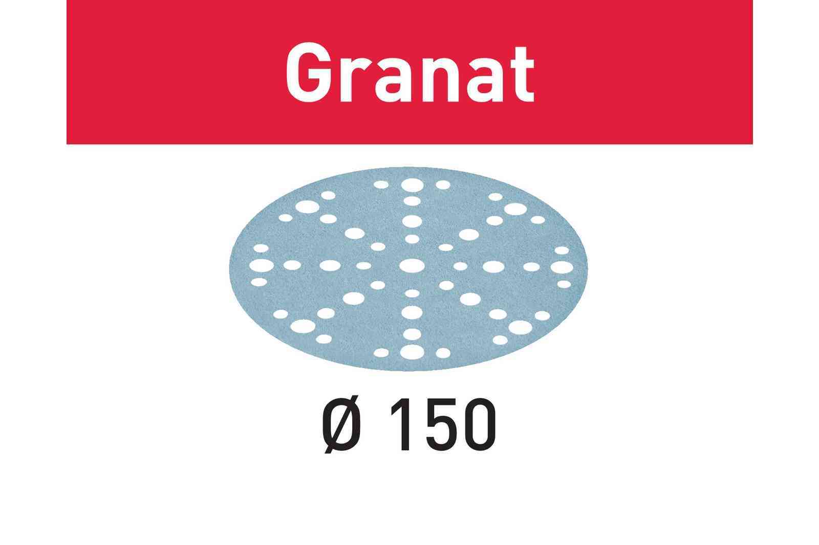 Abrasive disc Granat - 50 pieces - Festool