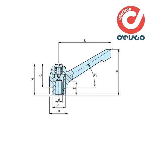 Snap handle MAB/79 m12 7310015 - Gamm