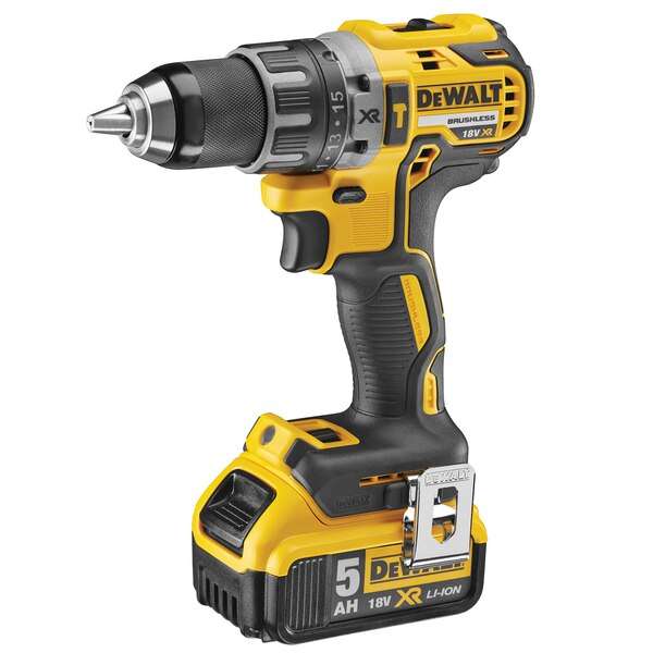 Dewalt Impact Drill Driver 18V 5Ah Double Battery DCD796P2-QW