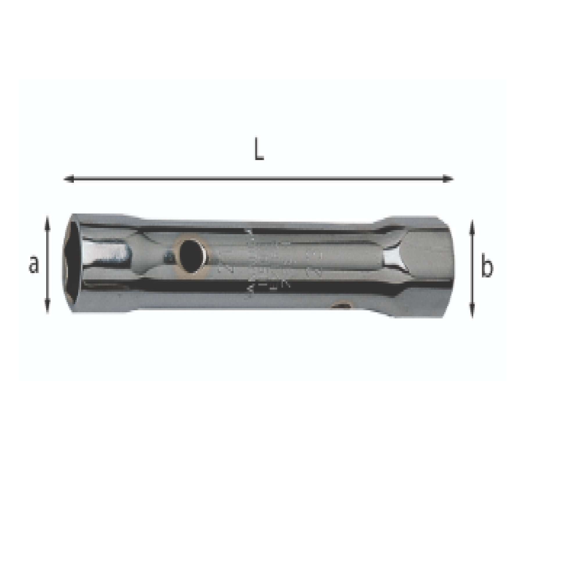 Ratchet combination wrenches with retaining ring - Usag 285 KA 12