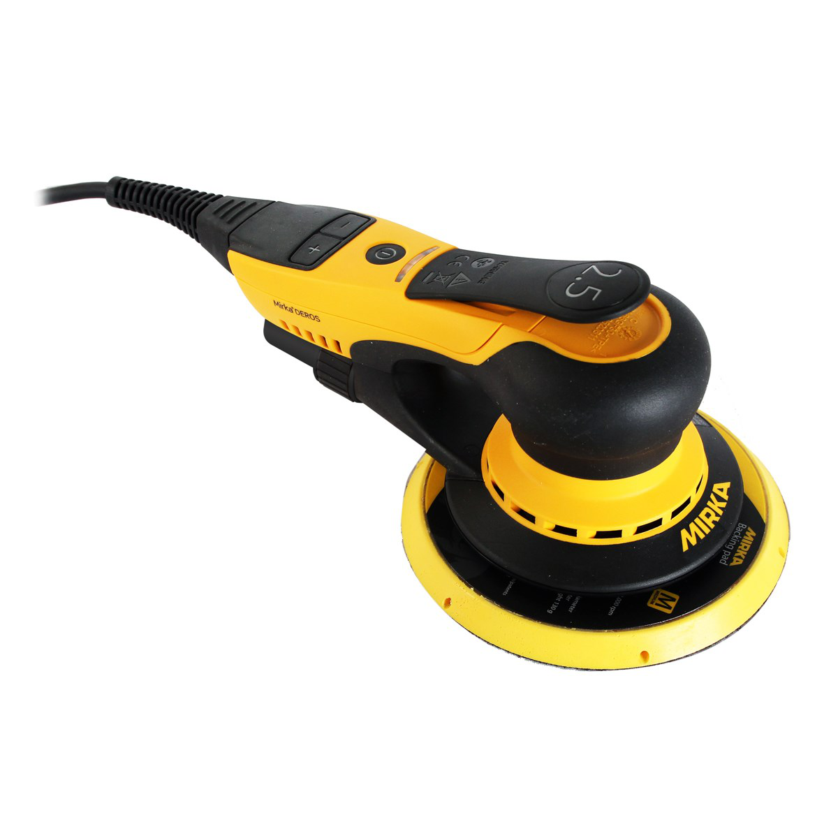 Orbital Sander 625CV 150mm with Suction, Orbit 2.5 - Mirka DEROS