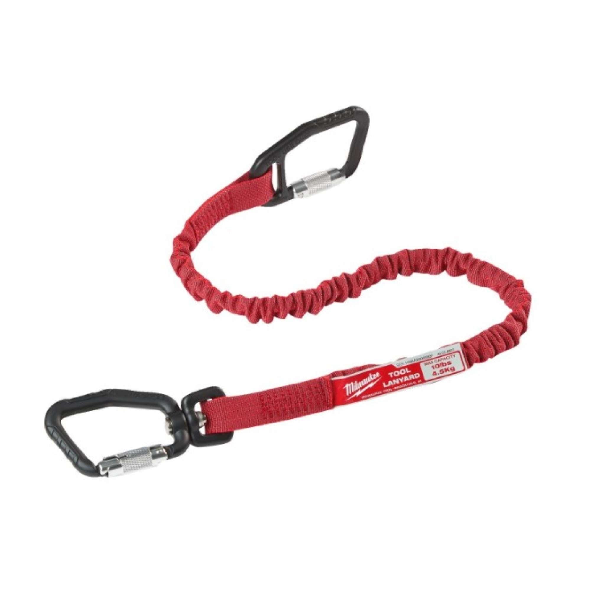 Fall arrest lanyard with double carabiner 4.5Kg - Milwaukee 4932471429