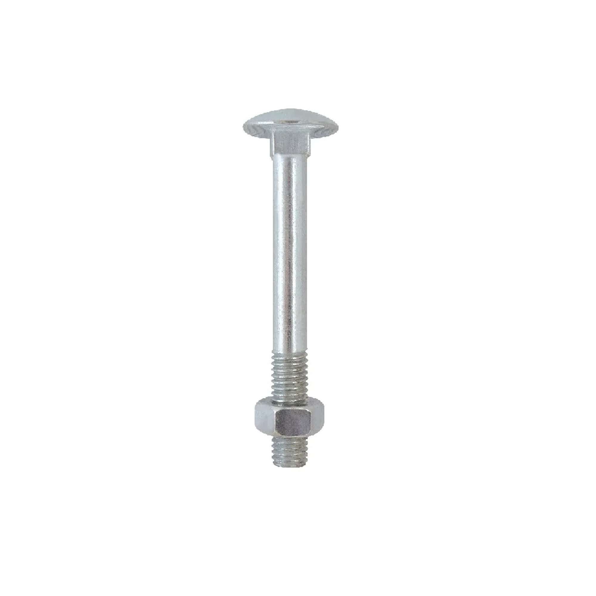 TTDQ bolt galvanised white round head screw cl.4.8 pack 30pcs - Friulsider