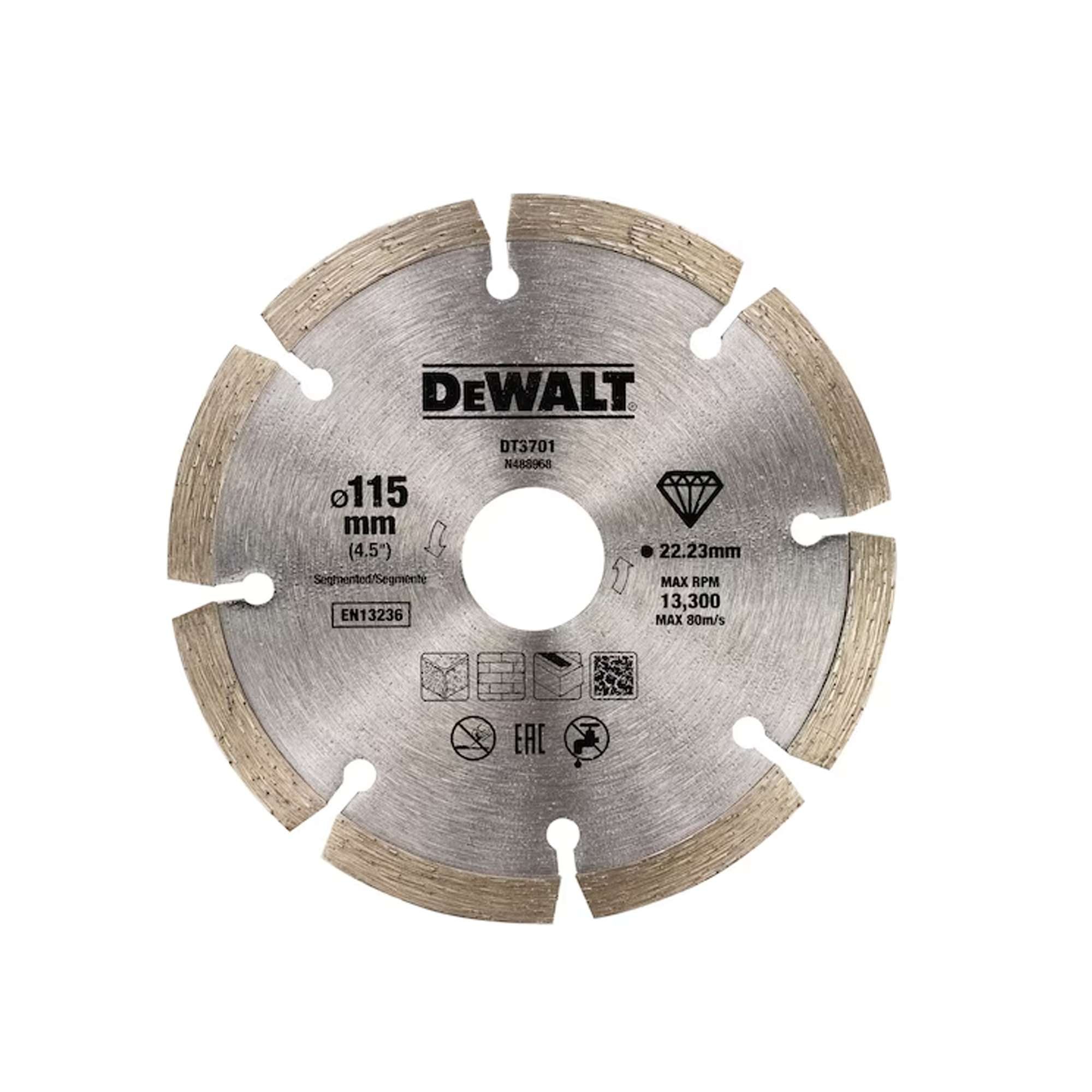 Diamond cutting disc DEWALT DT3701-QZ 115 X 33.2 X 7 MM