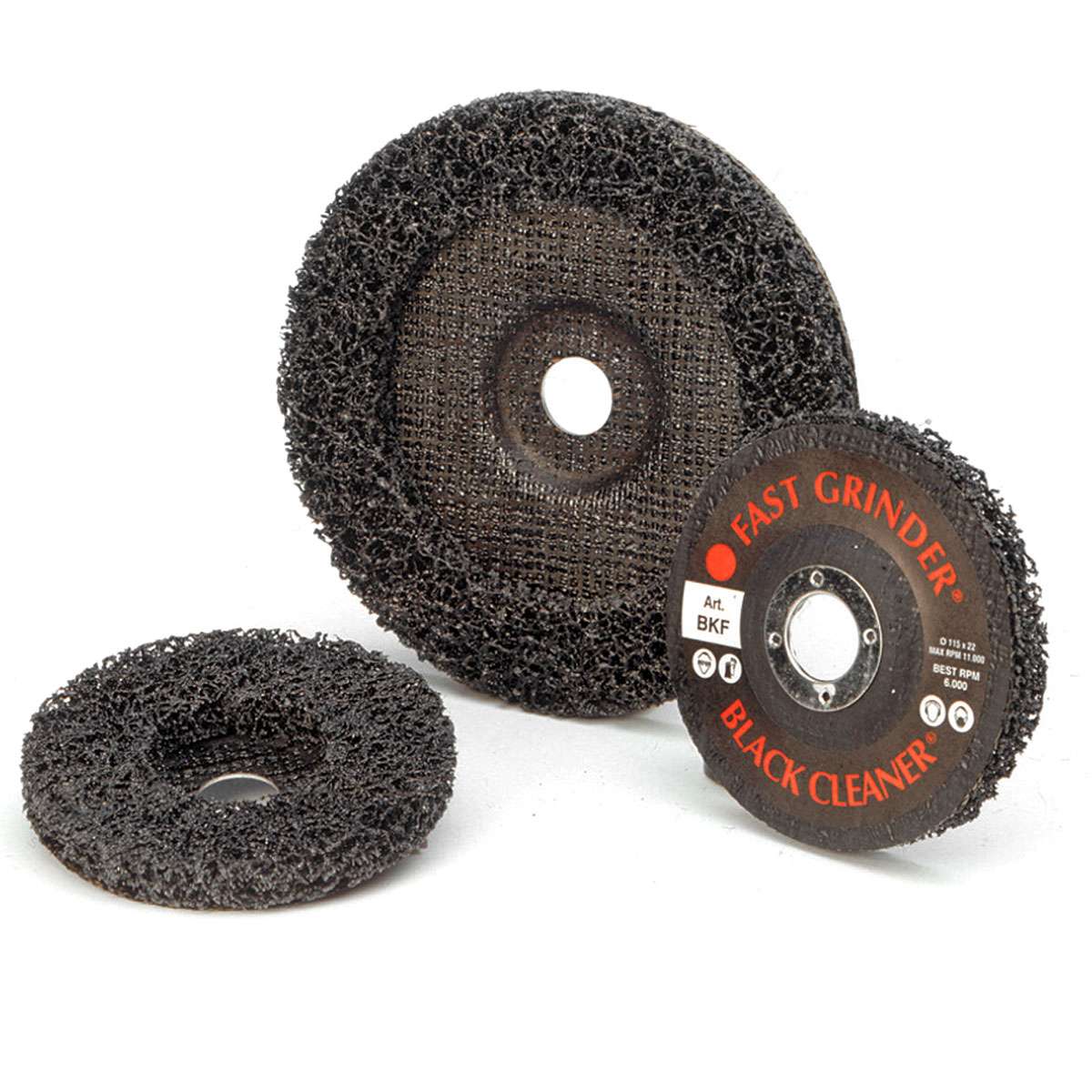 Black Cleaner Discs on Fiber - Rosver - BKF - CONF. 10 pz