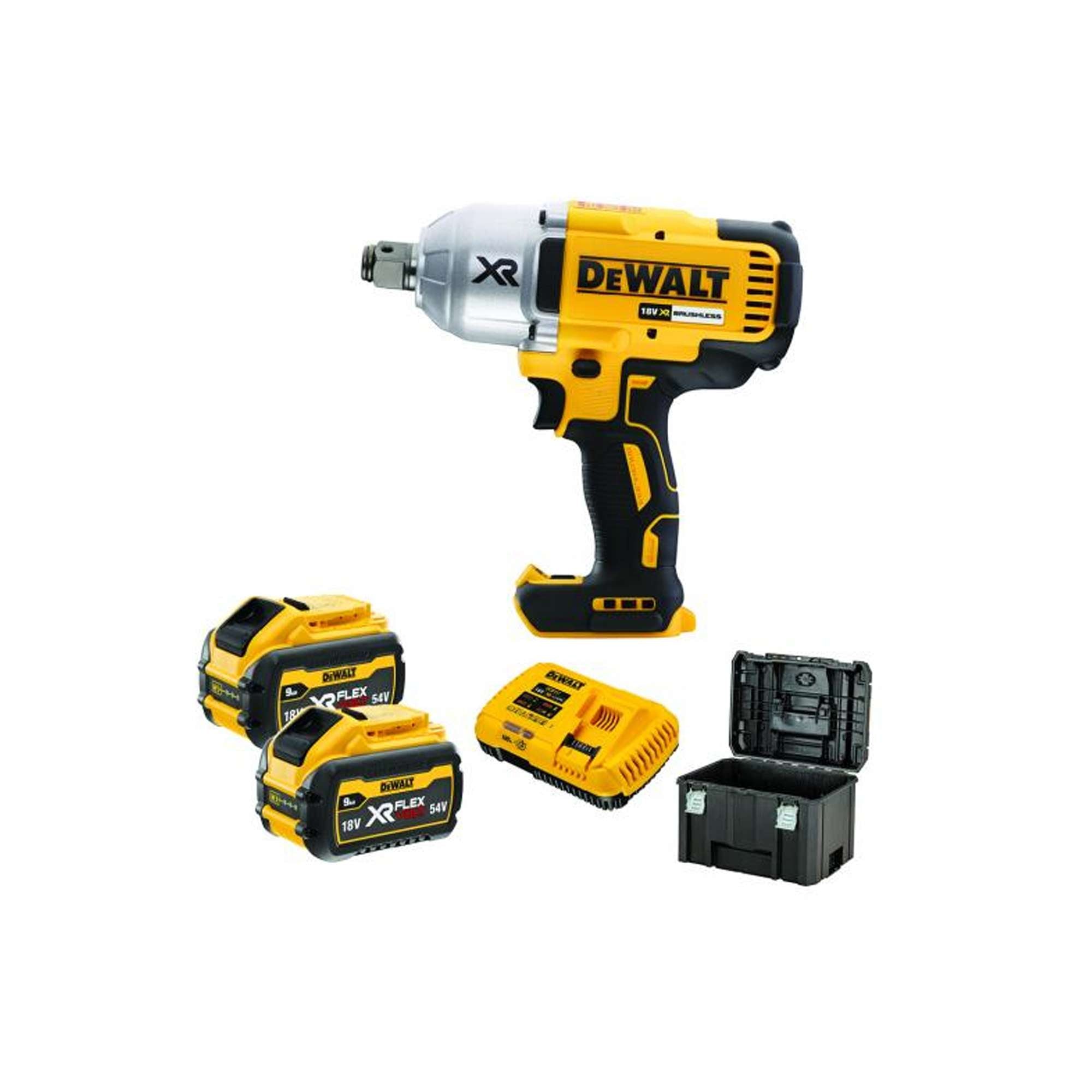 TSTAK 2 x 18V XR 9.0Ah Batteries Dewalt DCF897X2-EN