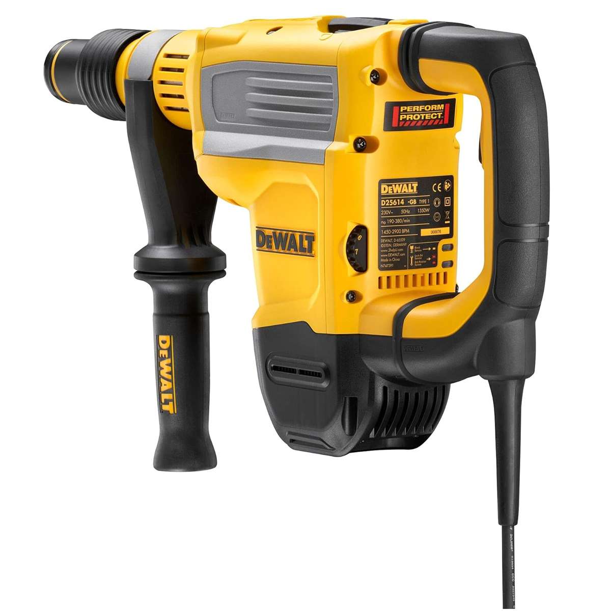 DEMO-PERF. Hammer 6 KG SDS-MAX - D25614K-QS - DEWALT