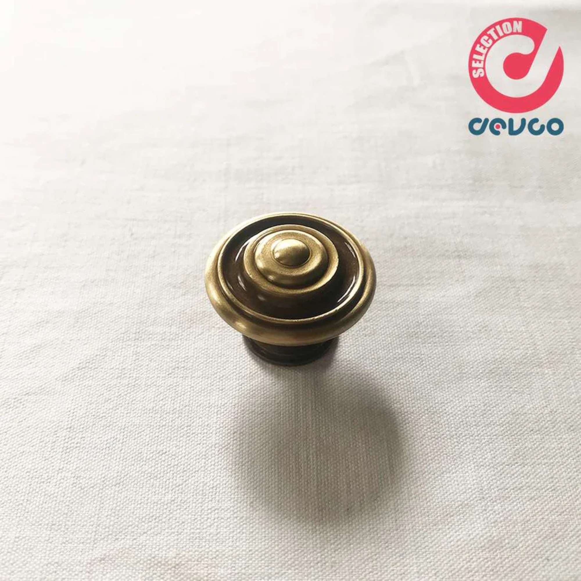 Antique bronze knob - Omp Porro - 0164(01-20)