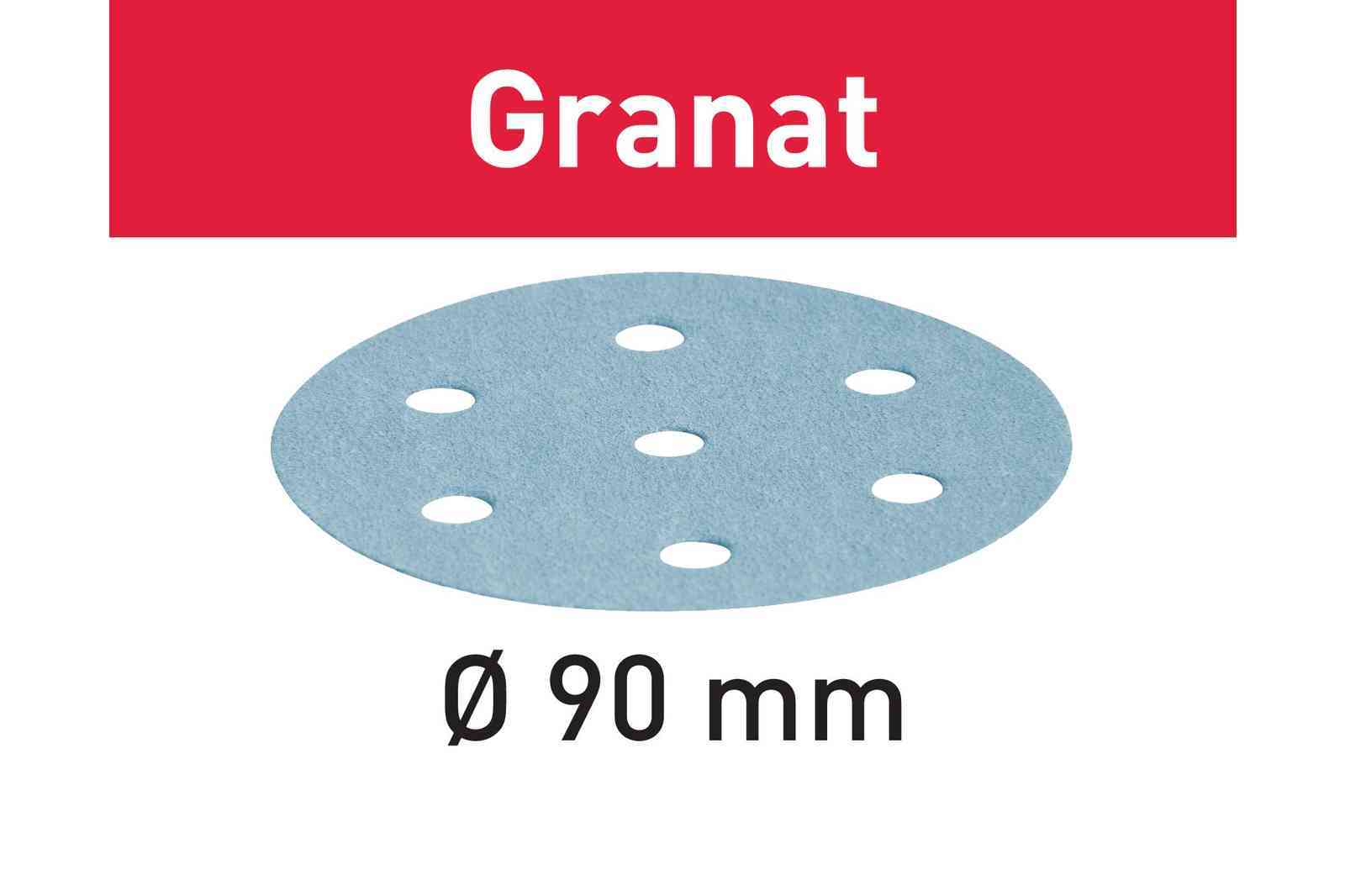 Abrasive Disc Granat STF D90/6 P100 GR/100 497366