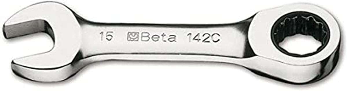 Ratcheting combination wrenches, straight short series - Beta 142C