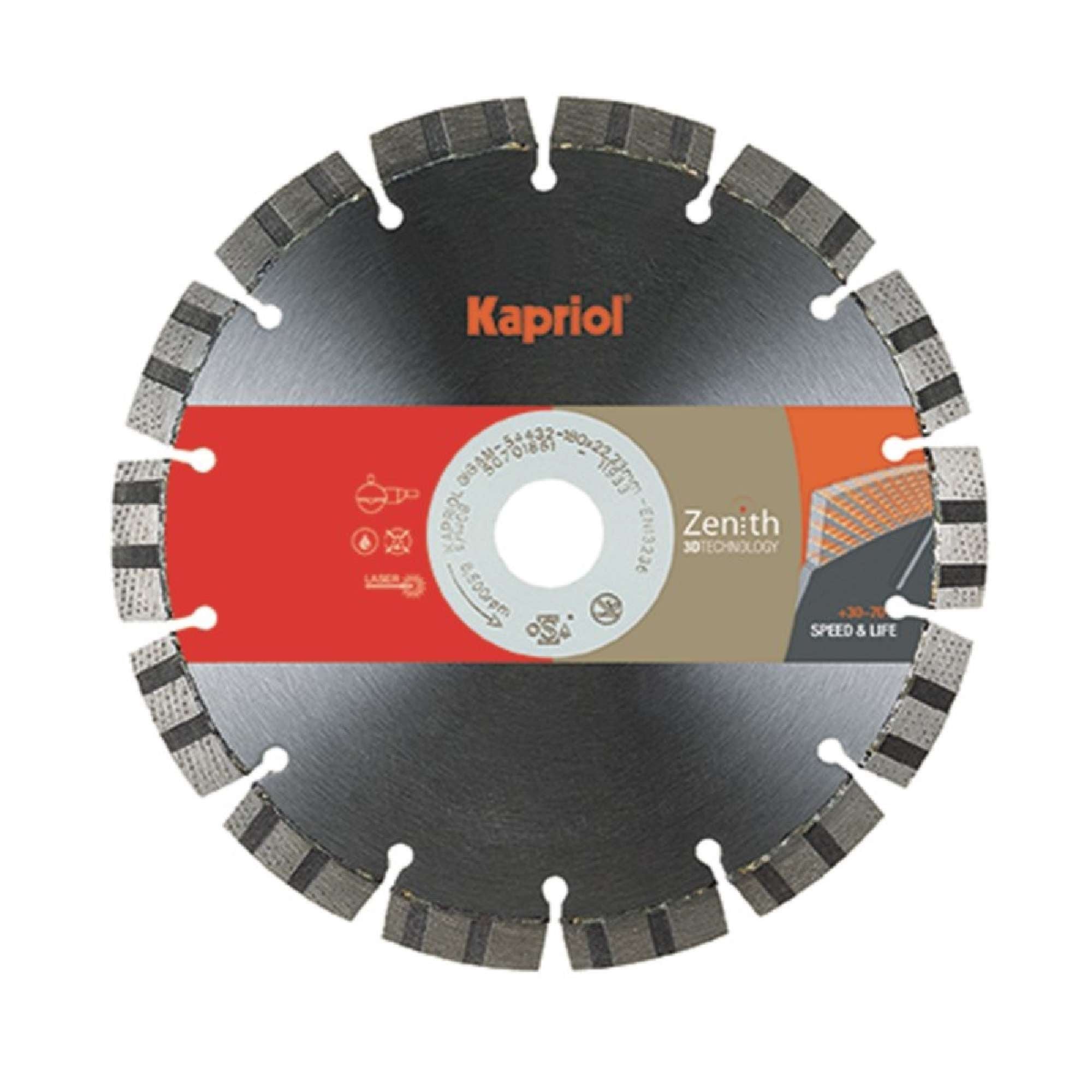 Zenit 3D GM-BB cutting disc - Kapriol