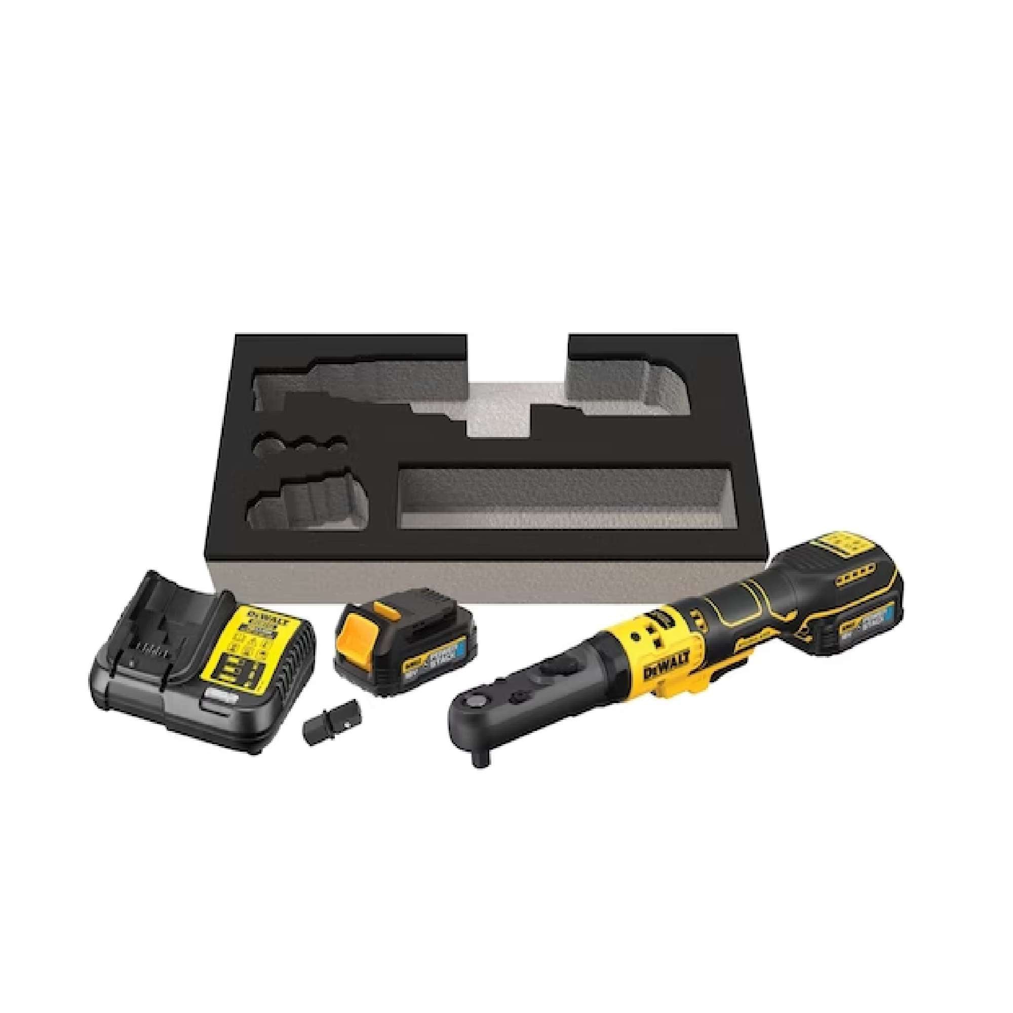 Ratchet male square drive 1/2" + 3/8" - Dewalt DCF510E2G-QW