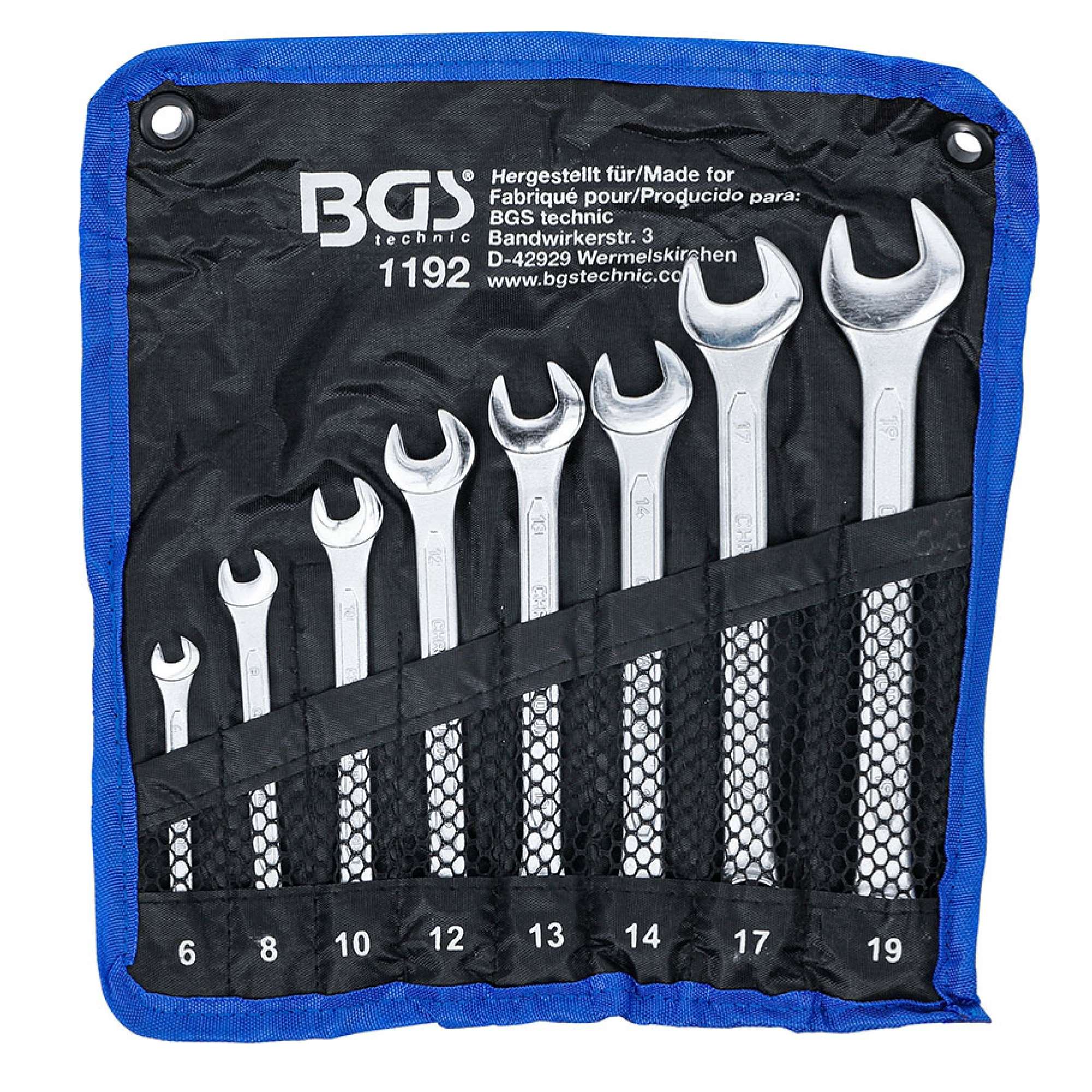 25 combination wrench set 6-32mm - Fermec BGS1196