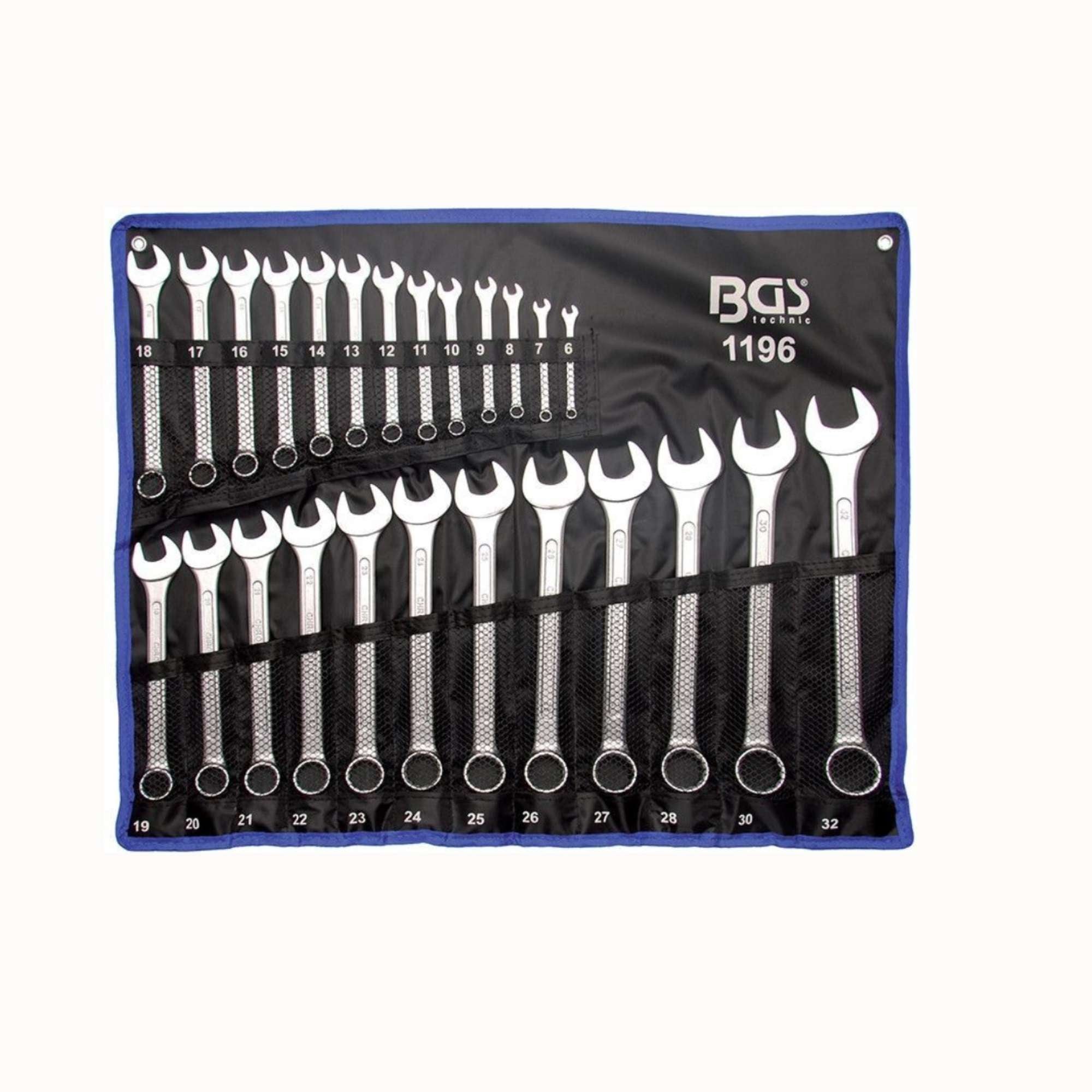 Series 25 Combination Wrenches 6-32 Fermec - BGS 1196