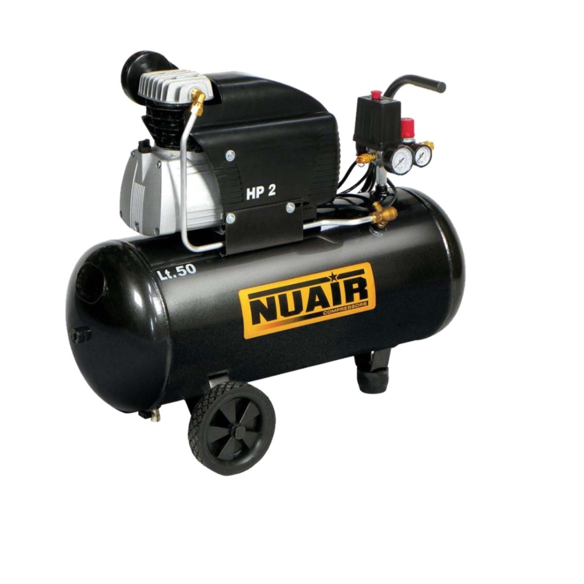 Coaxial compressor 50 litres 2HP single-phase 230V/50Hz - Nuair FC2/50