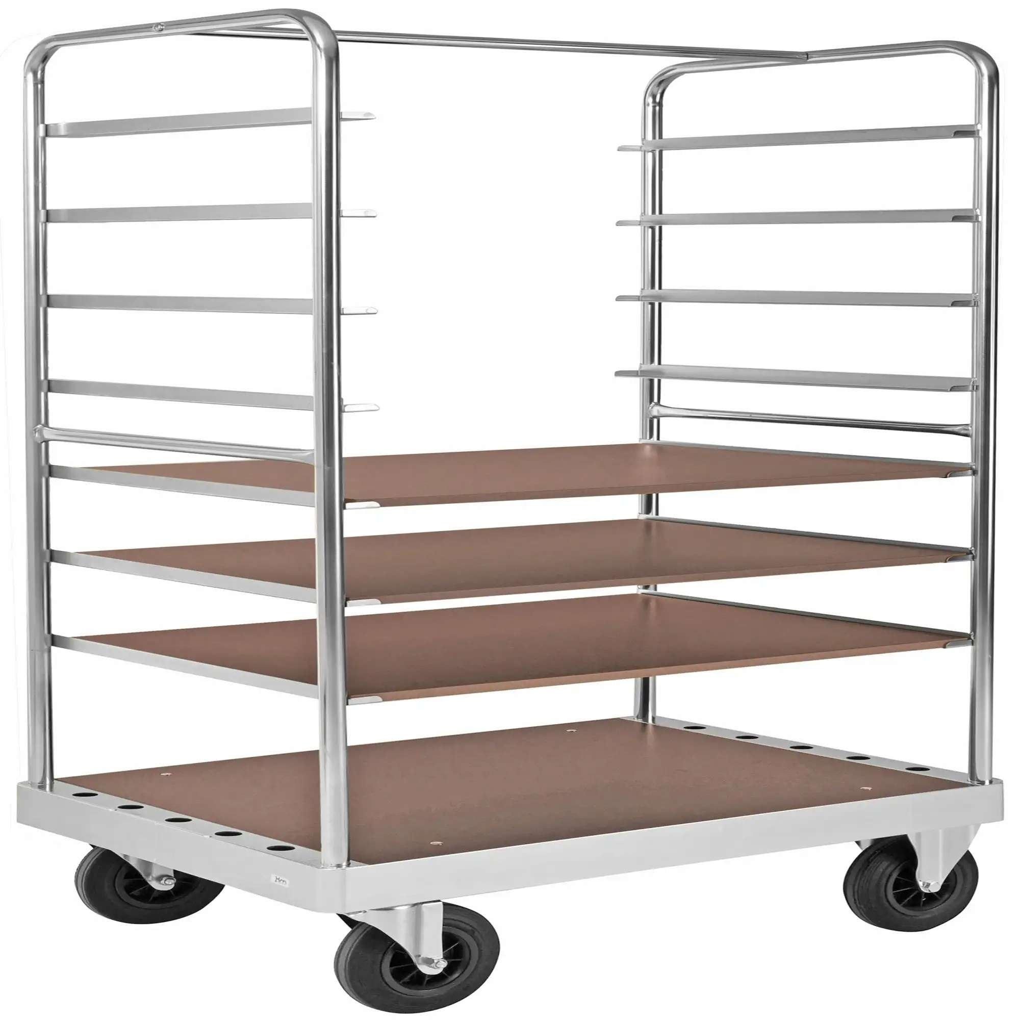 Shelf trolley, Max load/shelf, 100 kg, L x W X H (mm) 1200 x 800 x 1900