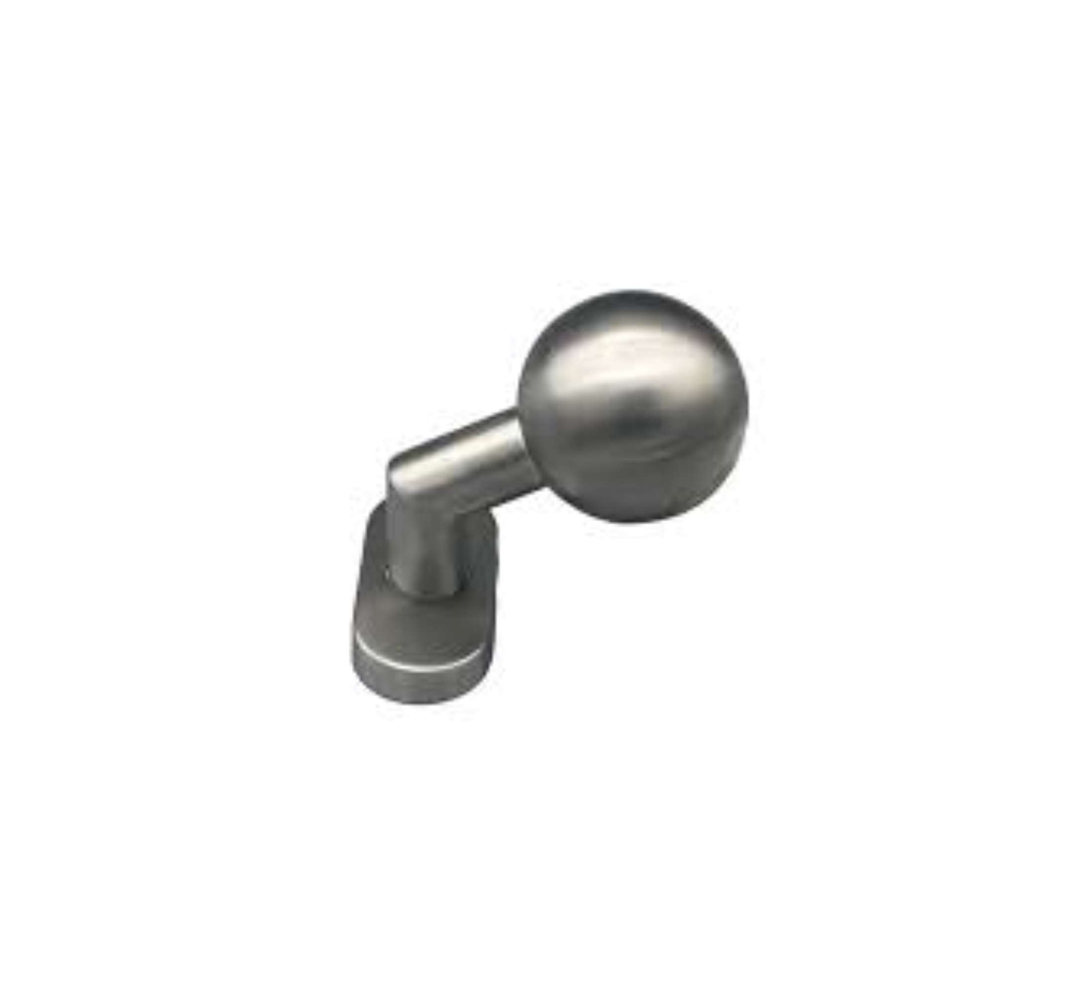 Satin stainless steel off-centre knobs - Saguatti D69