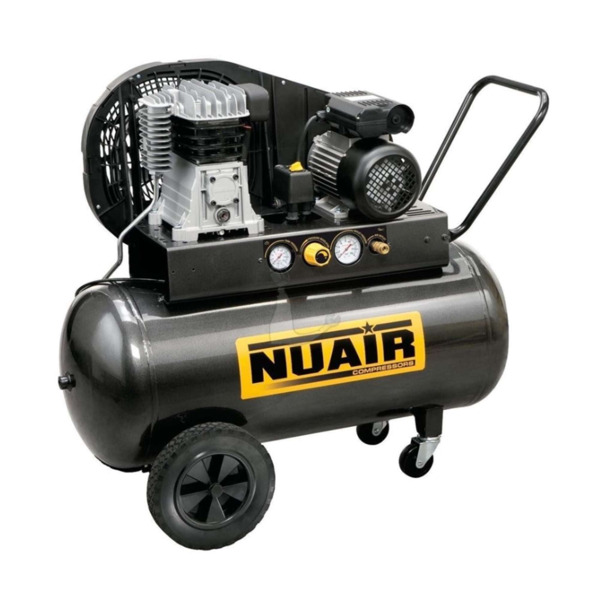 Nuair B2800/100 CM2 twin-cylinder oiled V compressor 100 l 2HP 230V/50Hz