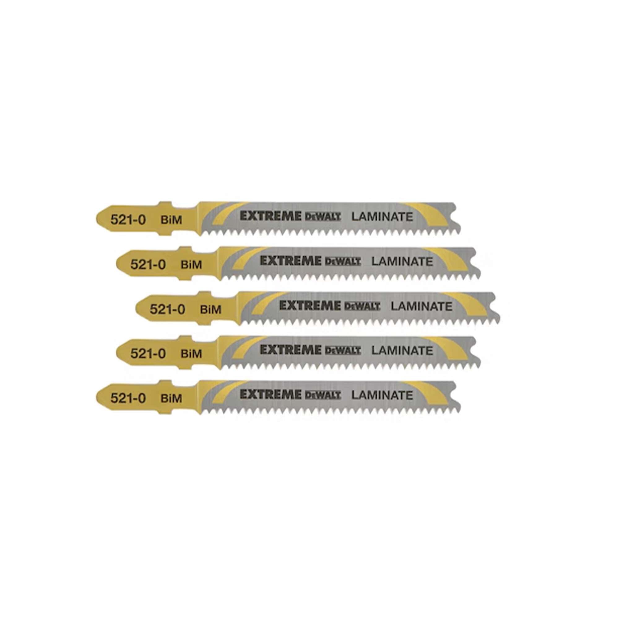 5 Jigsaw blades - Dewalt Dt2080-QZ