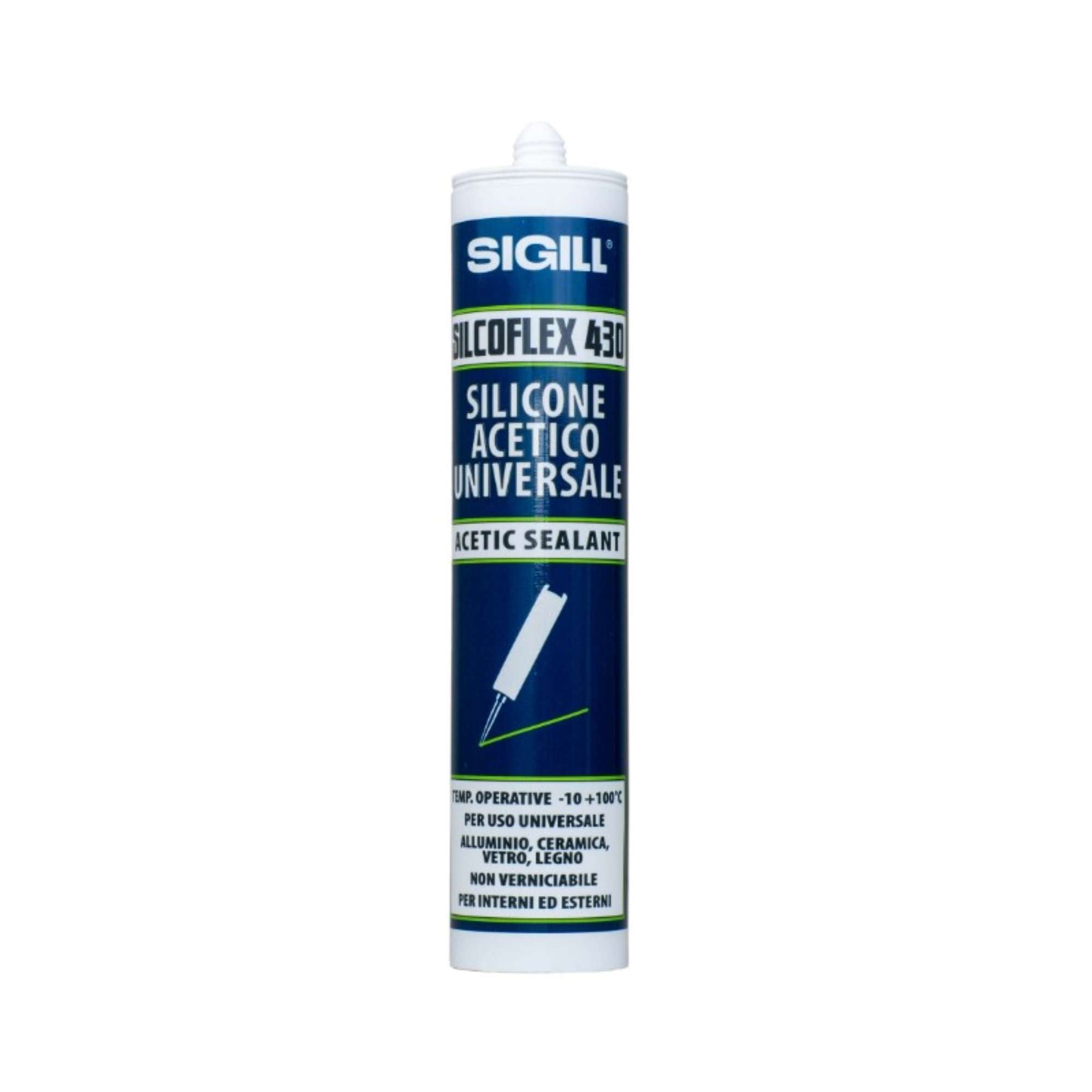 Silcoflex 430 universal acetic silicone - NPT