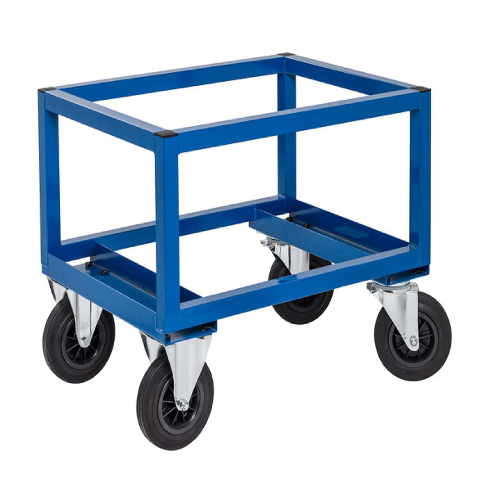 Blue Pallet truck, adjustable height, LxWxH (mm) 800 x 600 x 654 - Kongamek