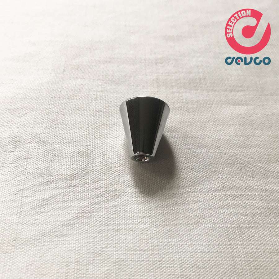 Polished chrome knob  Quadra - 04420CL