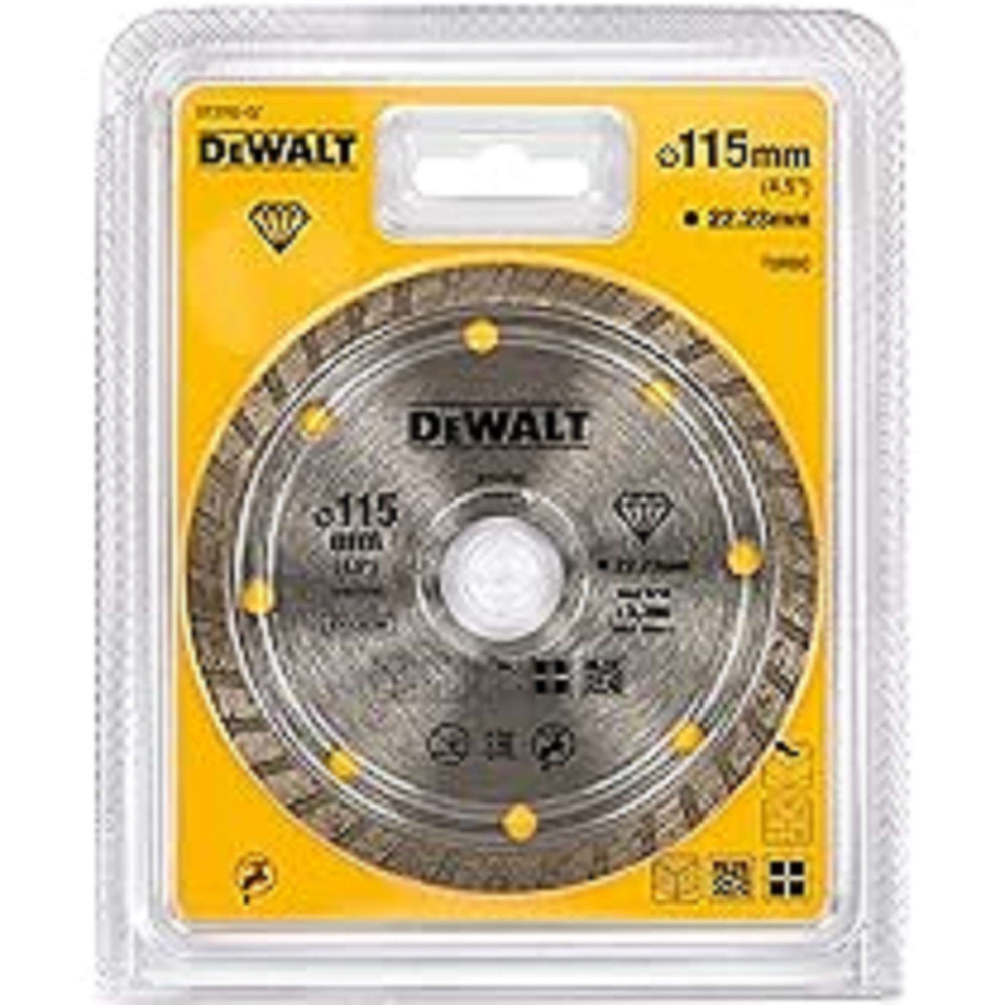 Diamond cutting disc DEWALT DT3703-QZ 115 X 22.2 X 7 MM