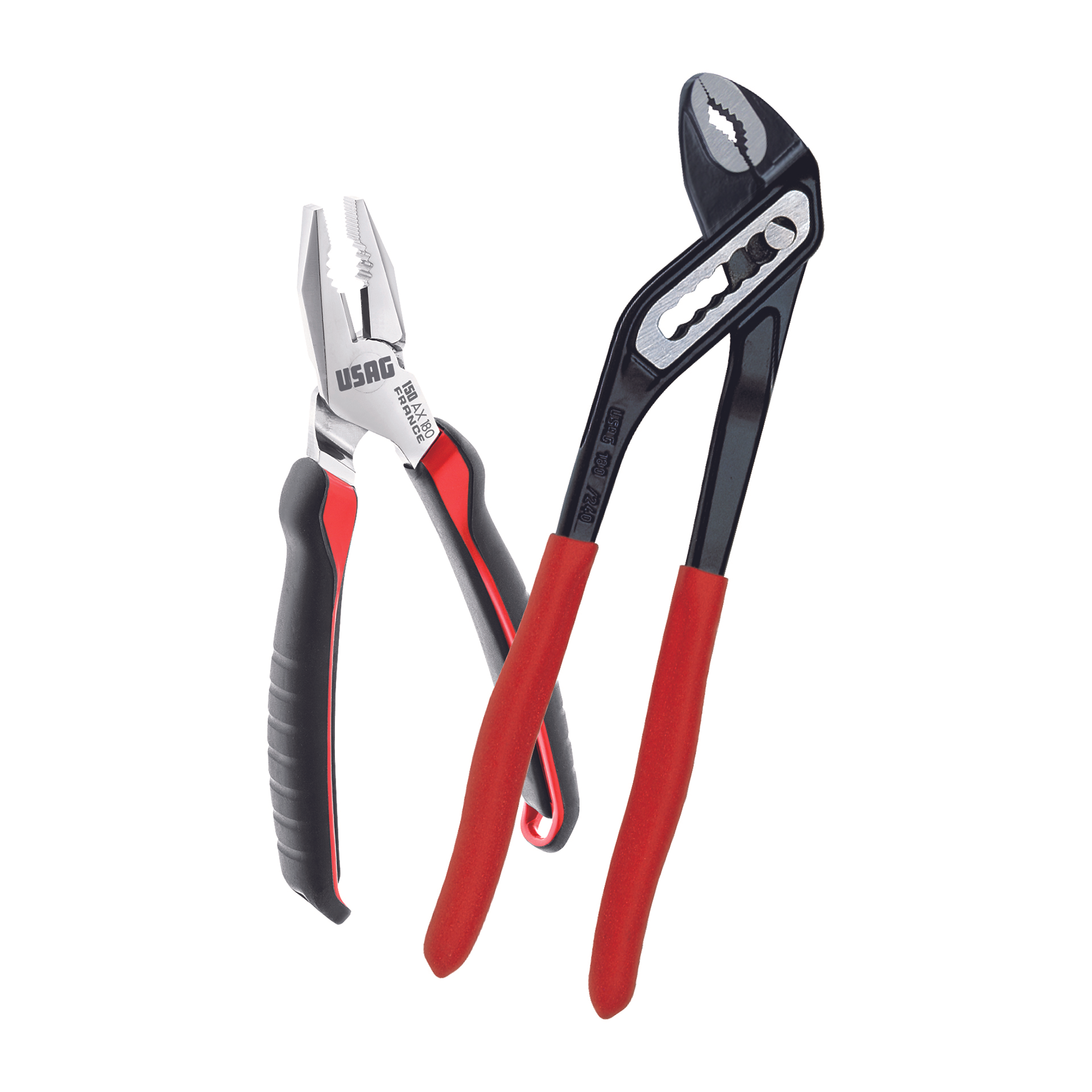 Universal and adjustable pliers set U01500202 USAG 150 AX/SP2