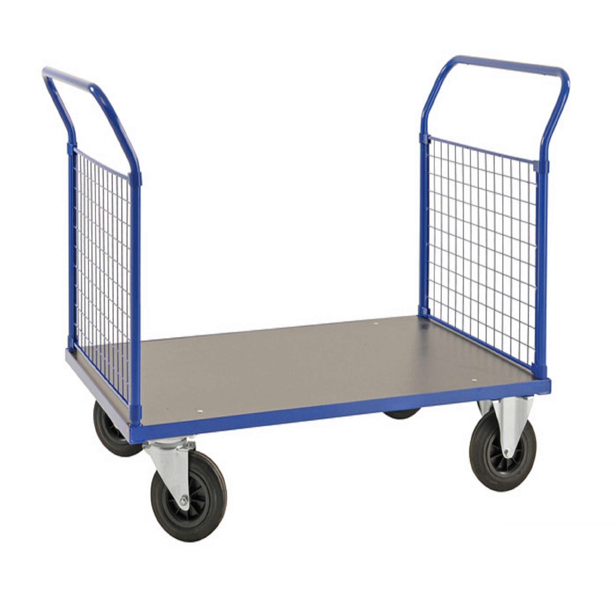 2 Panels Platform truck LxWxH(mm) 1166x700x1020, castors: 2 fixed 2 swivel