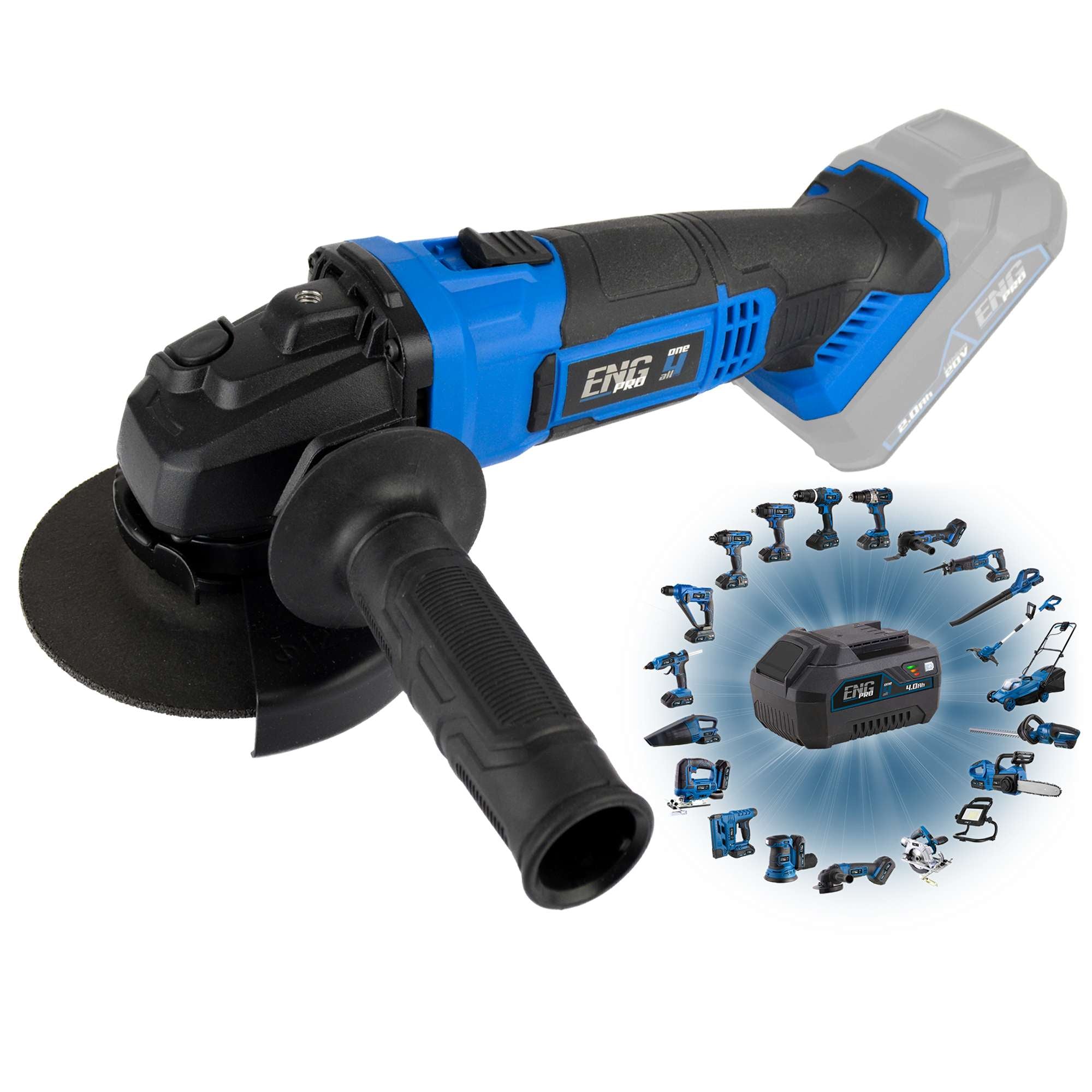 Angle Grinder professional 125mm ONE4ALL - ENG PRO 1B20-SA12