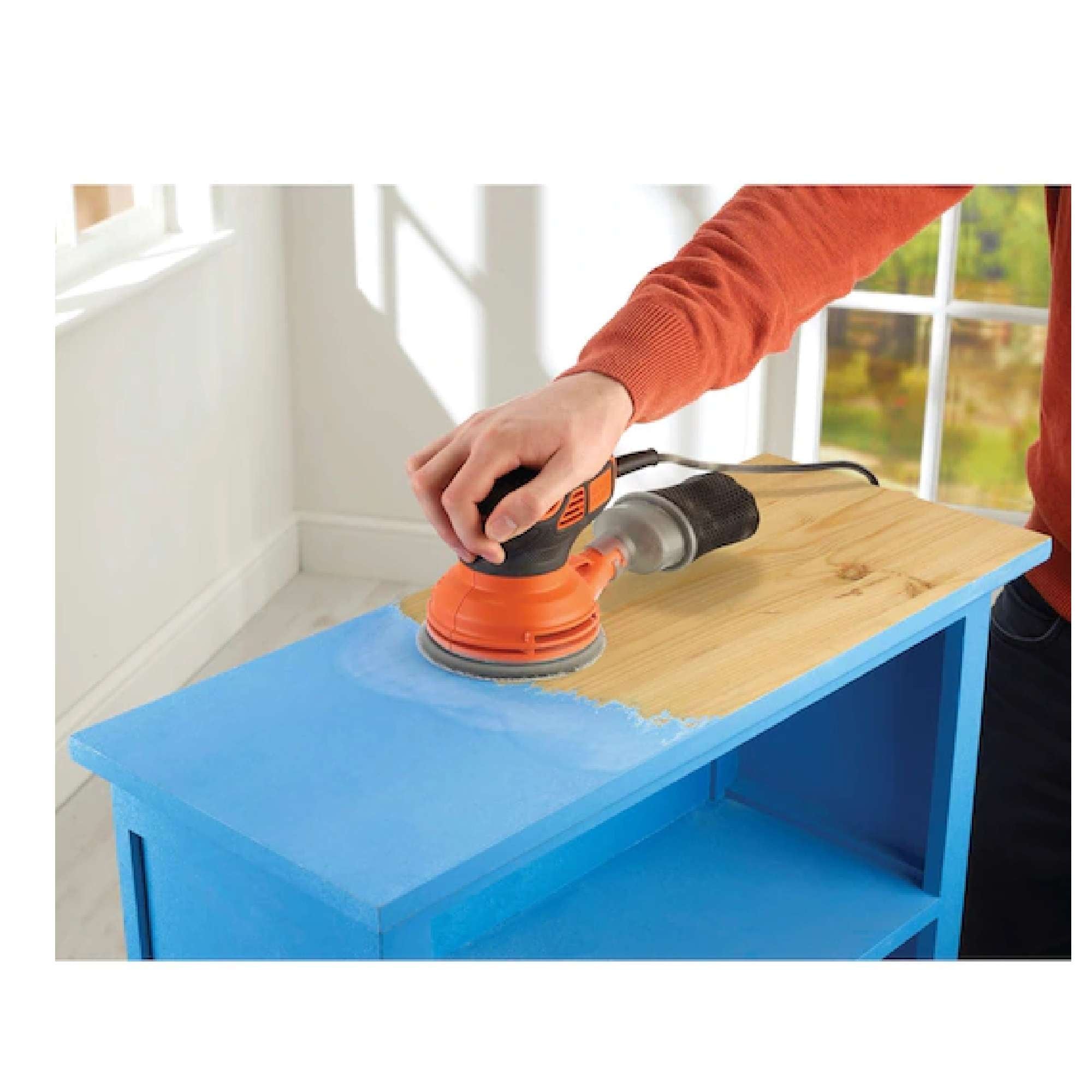 240W random orbital sander - Black & Decker KA199-QS