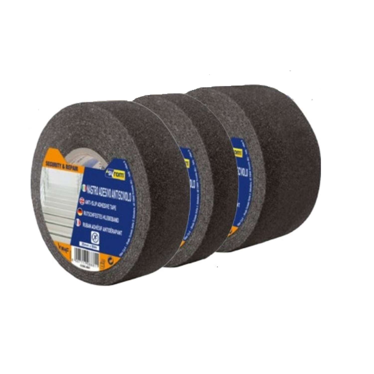 Adhesive non-slip tape black - Syrom