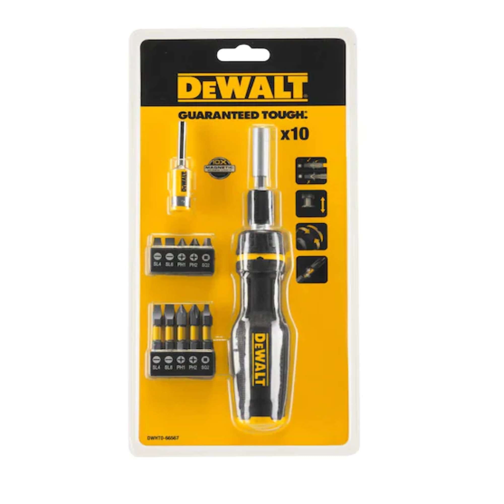 Heavy duty pocket hex wrench set 8 - Dewalt DWHT070263