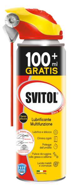 SVITOL Multifunctional Lubricant Spray 400+100ml free unlocks polishes, cleanses