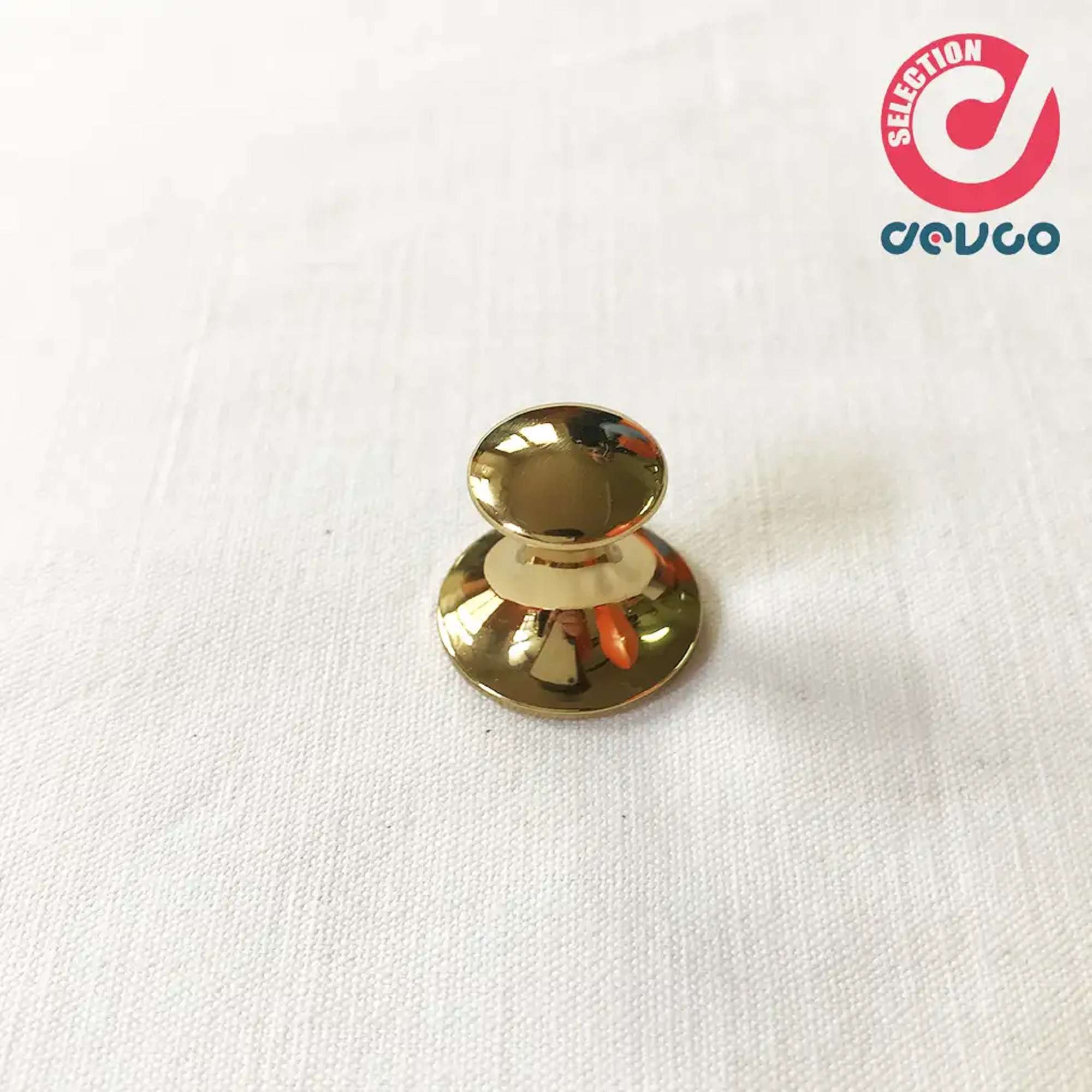 Knob size 25 gold color  Omp Porro  165 - 25