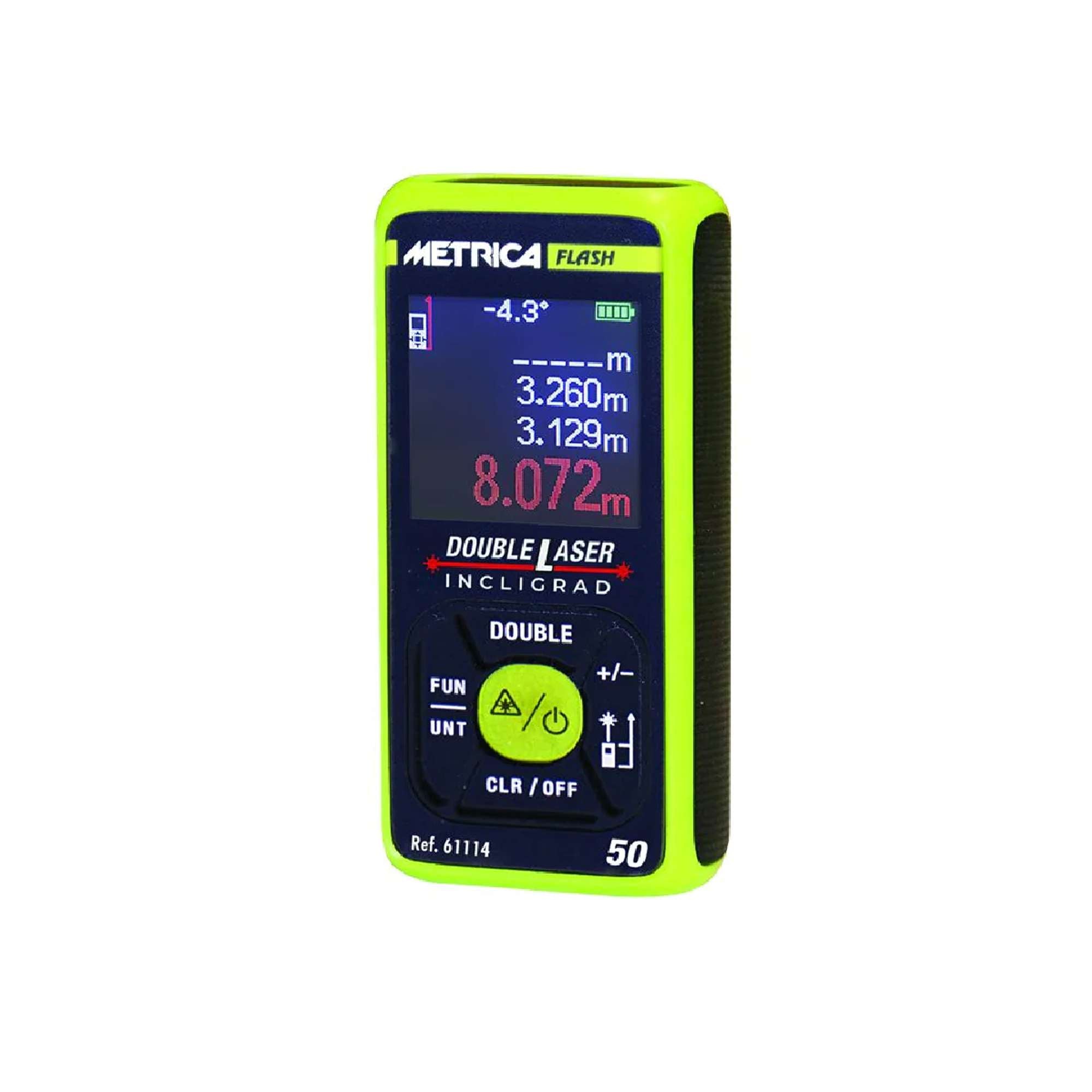 Double laser flash meter INCLIGRAD - 89296 Metrica