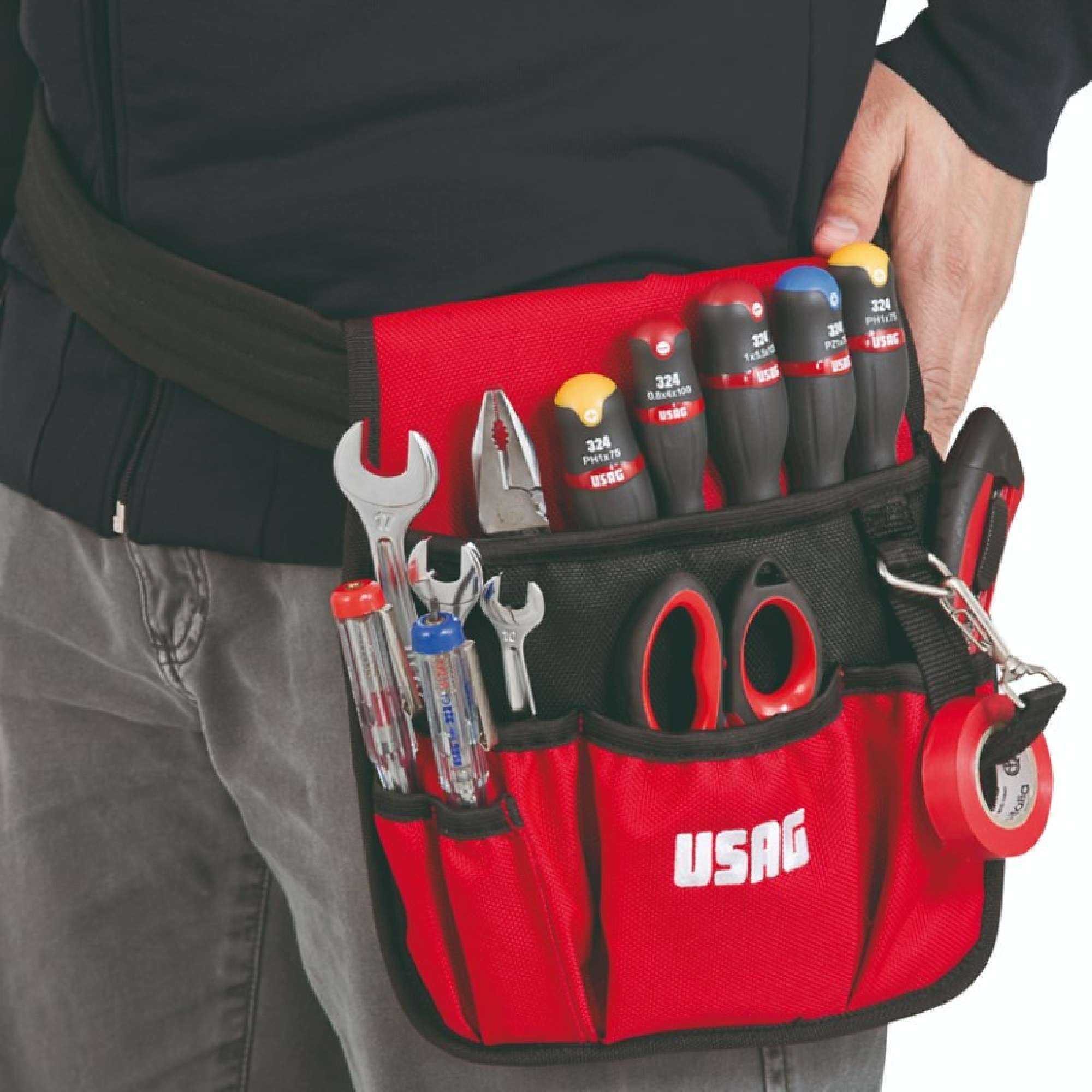 Tool pouch with empty belt - Usag 007 MLV U00070030