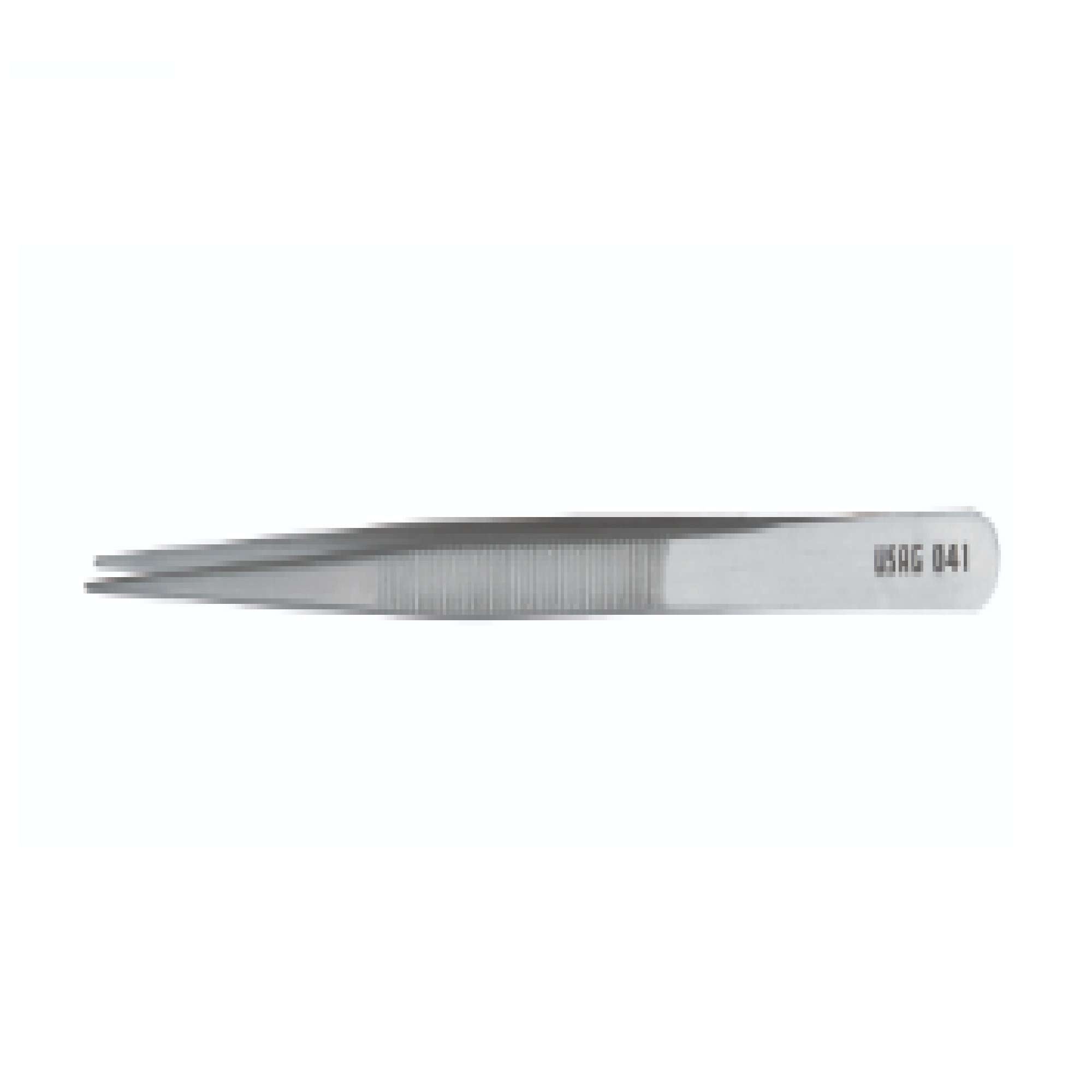 Stainless steel spring tweezers with long rigid beaks - Usag 041